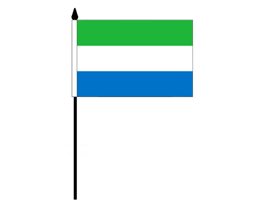Sierra Leone  (Desk Flag)