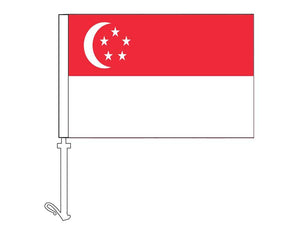 Singapore - Car Flag