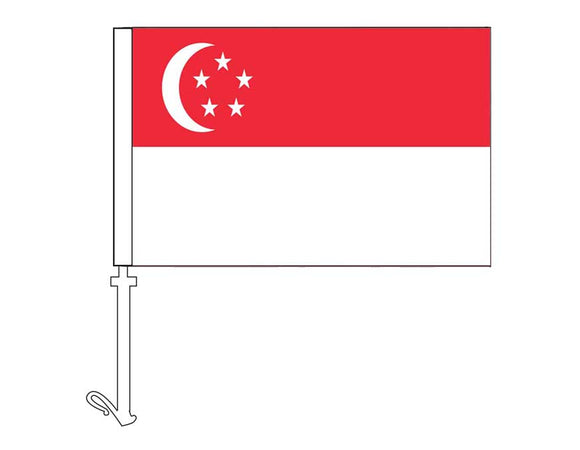 Singapore - Car Flag