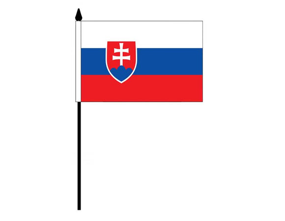Slovakia  (Desk Flag)