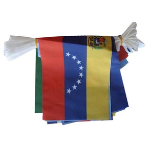 12 South American Nations - Flag Bunting