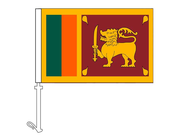 Sri Lanka - Car Flag