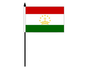 Tajikistan  (Desk Flag)