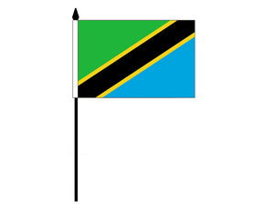Tanzania (Desk Flag)