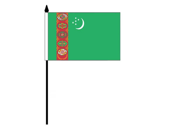 Turkmenistan  (Desk Flag)