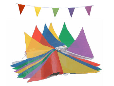 Multi Coloured Bunting  - 10m