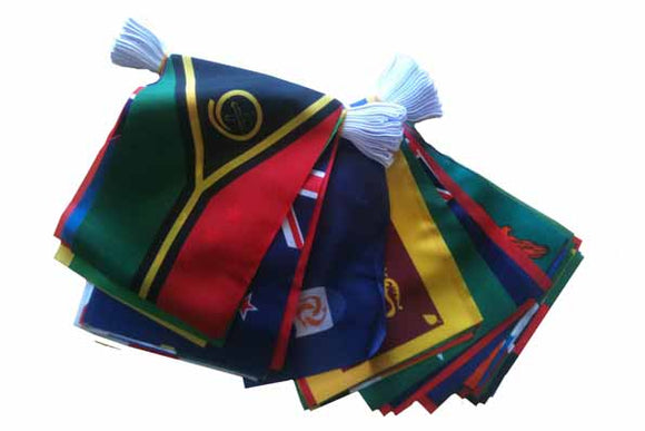 70 Commonwealth Nations - Flag Bunting