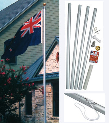 20Ft Aluminium Flagpole Kit – The Flag Shop Ltd