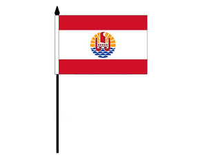 French Polynesia - Tahiti  (Desk Flag)