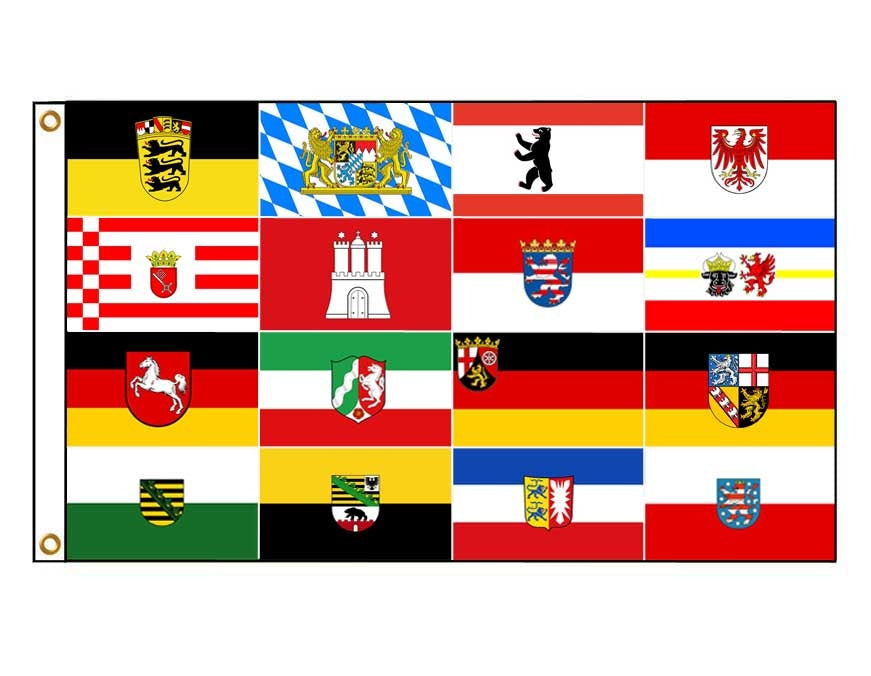 German 16 States – The Flag Shop Ltd