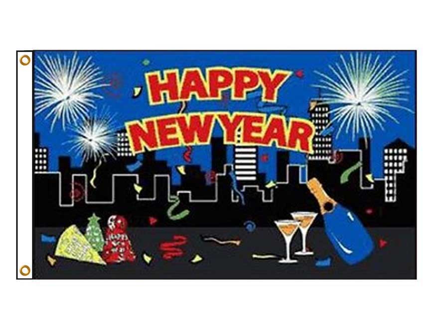 Happy New Year - City