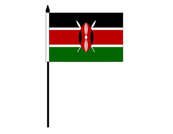 Kenya  (Desk Flag)