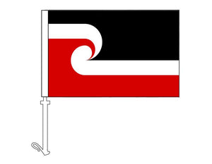 Tino Rangatiratanga - Maori - Car Flag