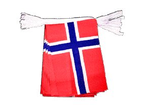 Norway - Flag Bunting