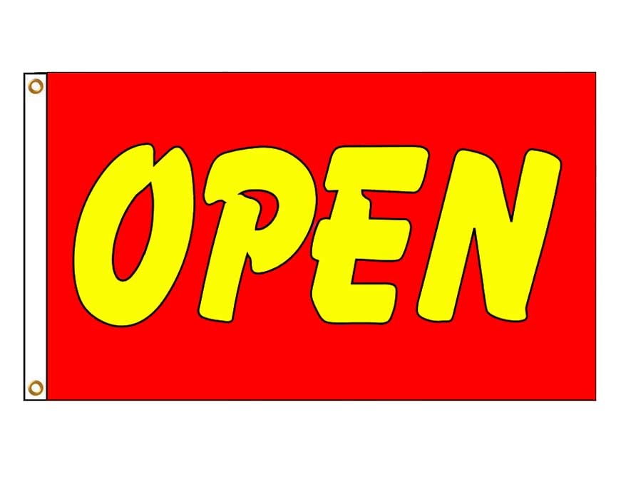 Open - Red-Yellow