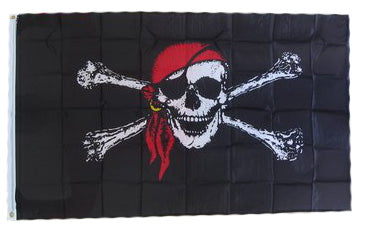 Pirate Red Scarf (Small)