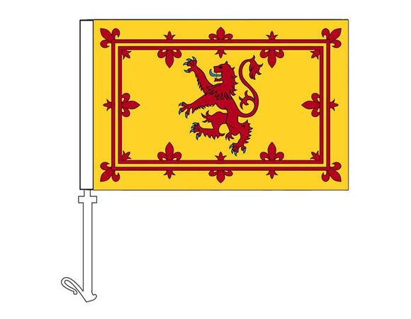 Scotland Rampant Lion - Car Flag
