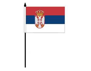 Serbia  (Desk Flag)