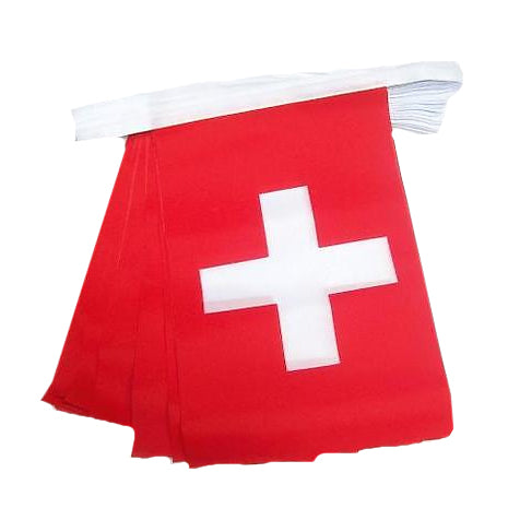 Switzerland - Flag Bunting