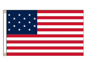 USA 15 Star - Star Spangled Banner