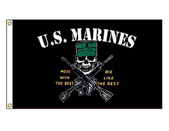 USA Marines - Mess With The Best – The Flag Shop Ltd