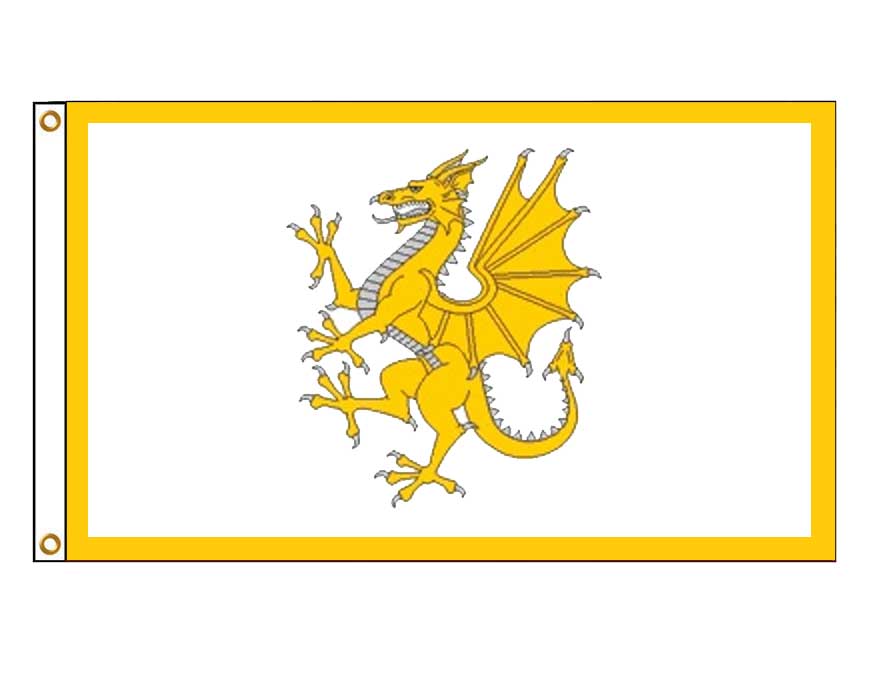 Wales - Golden Welsh Dragon